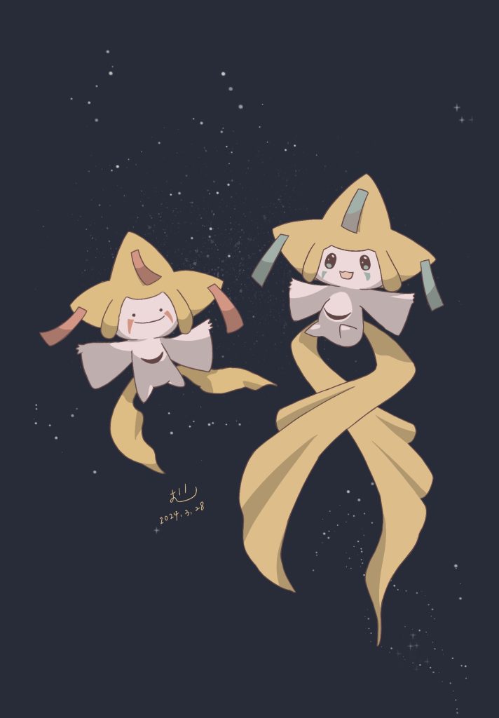 【電繪】百變怪變身色違基拉祈,應該算是大成功吧!