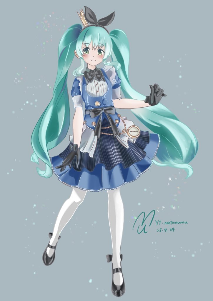 【電繪】愛麗絲 初音未來