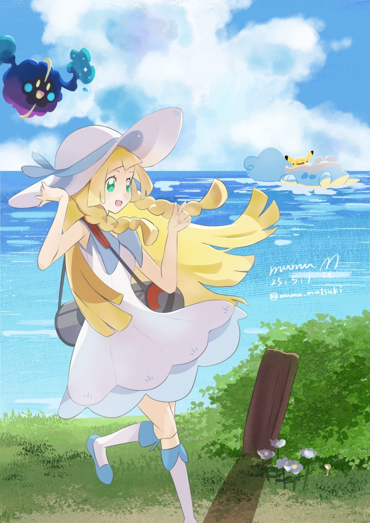 【電繪】補一下實境釋出 #莉莉艾 全圖