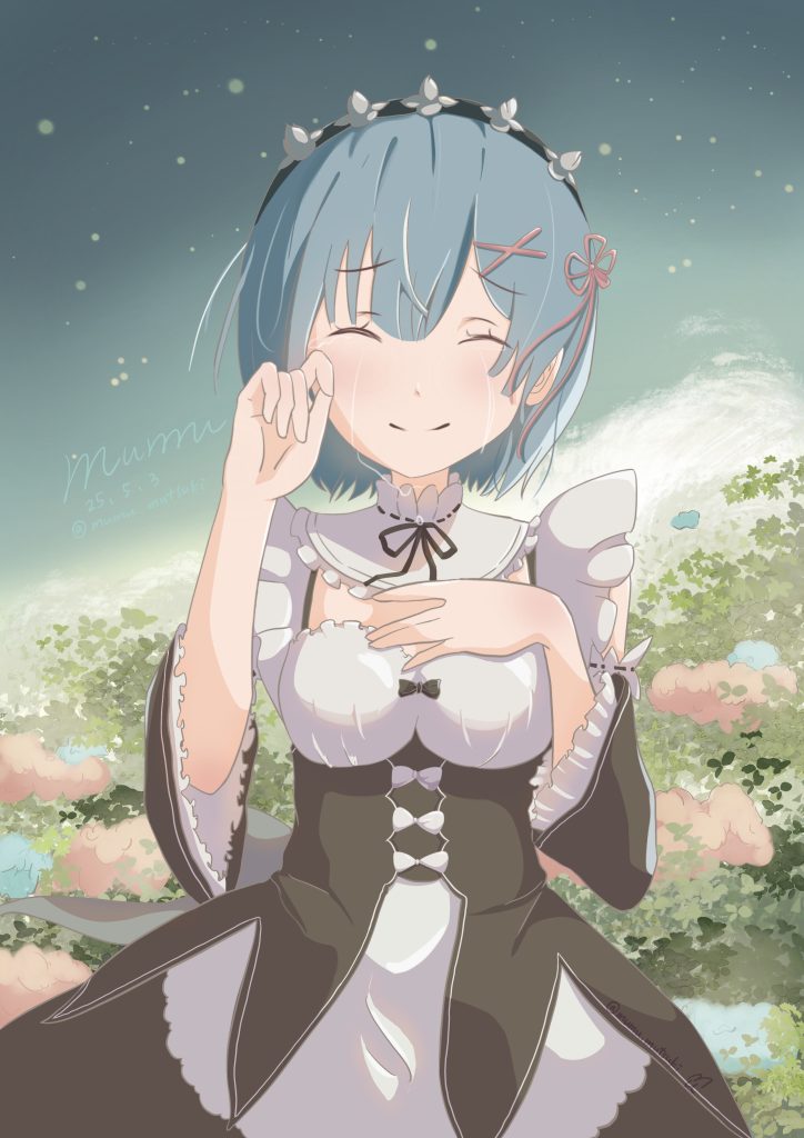 【電繪】雷姆 我想妳惹QQ