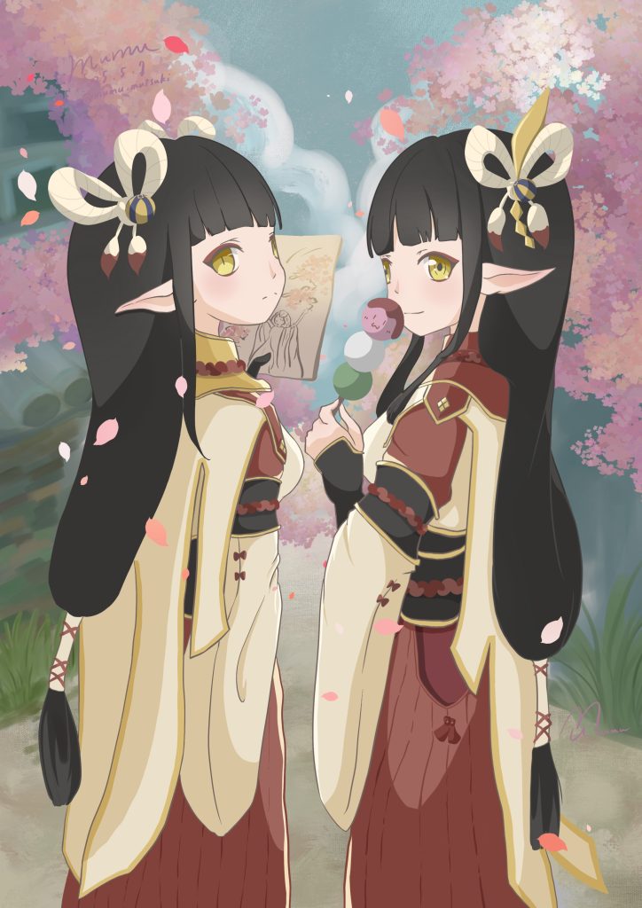 【電繪】初來乍到神火村，請多多指教