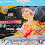【超市美食】nippn 鮮蝦培根和風醬油義大利麵オーマイ PREMIUM｜奶油蔬菜交織的日式風味